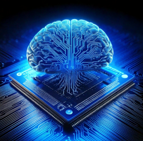Nutzung von künstlicher Intelligenz zur Analyse von Microchips Bild: MCL - KI-generiert mit Adobe Firefly.