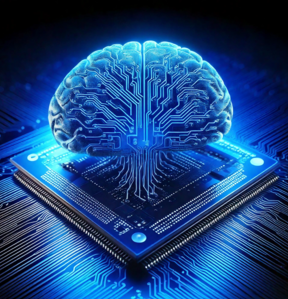 Nutzung von künstlicher Intelligenz zur Analyse von Microchips Bild: MCL - KI-generiert mit Adobe Firefly.
