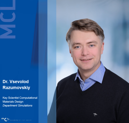 Materials Center Leoben Outstanding Reviewer Award für Dr. Vsevolod